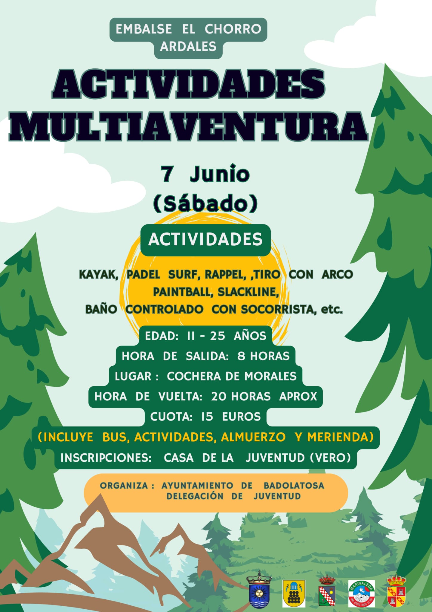 BADOLATOSA ACTIVIDADES MULTIAVENTURA 7 JUNIO