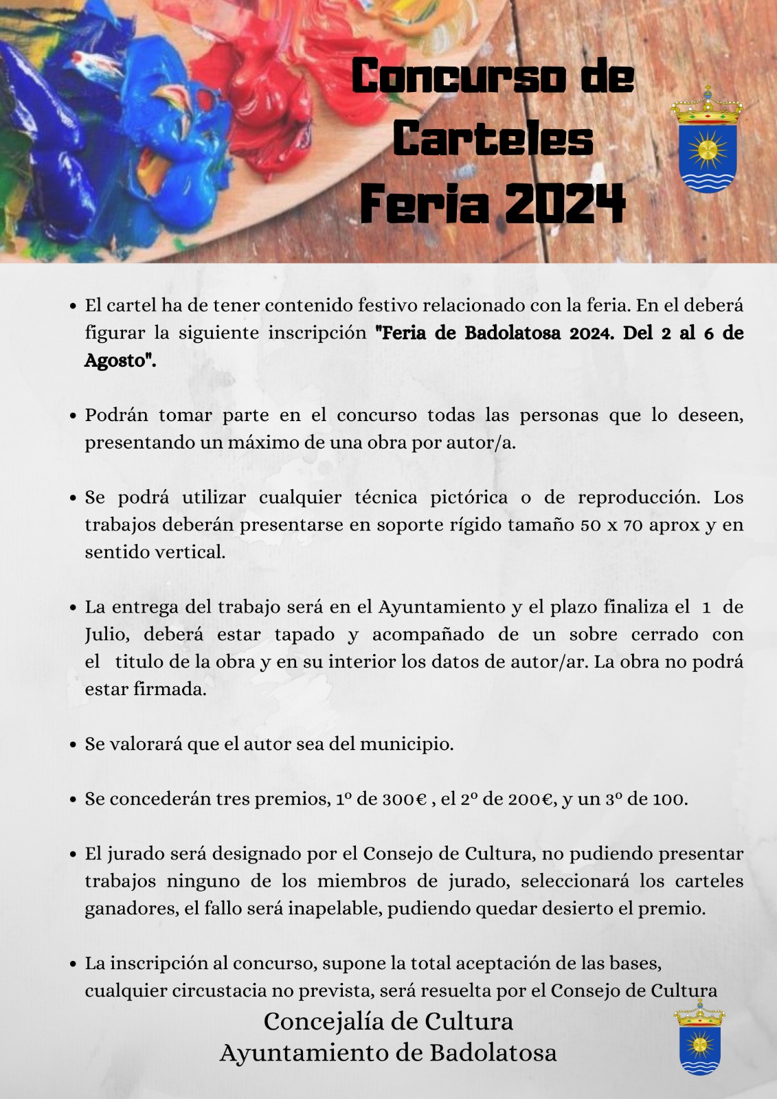CONCURSO CARTELES DE FERIA 2024