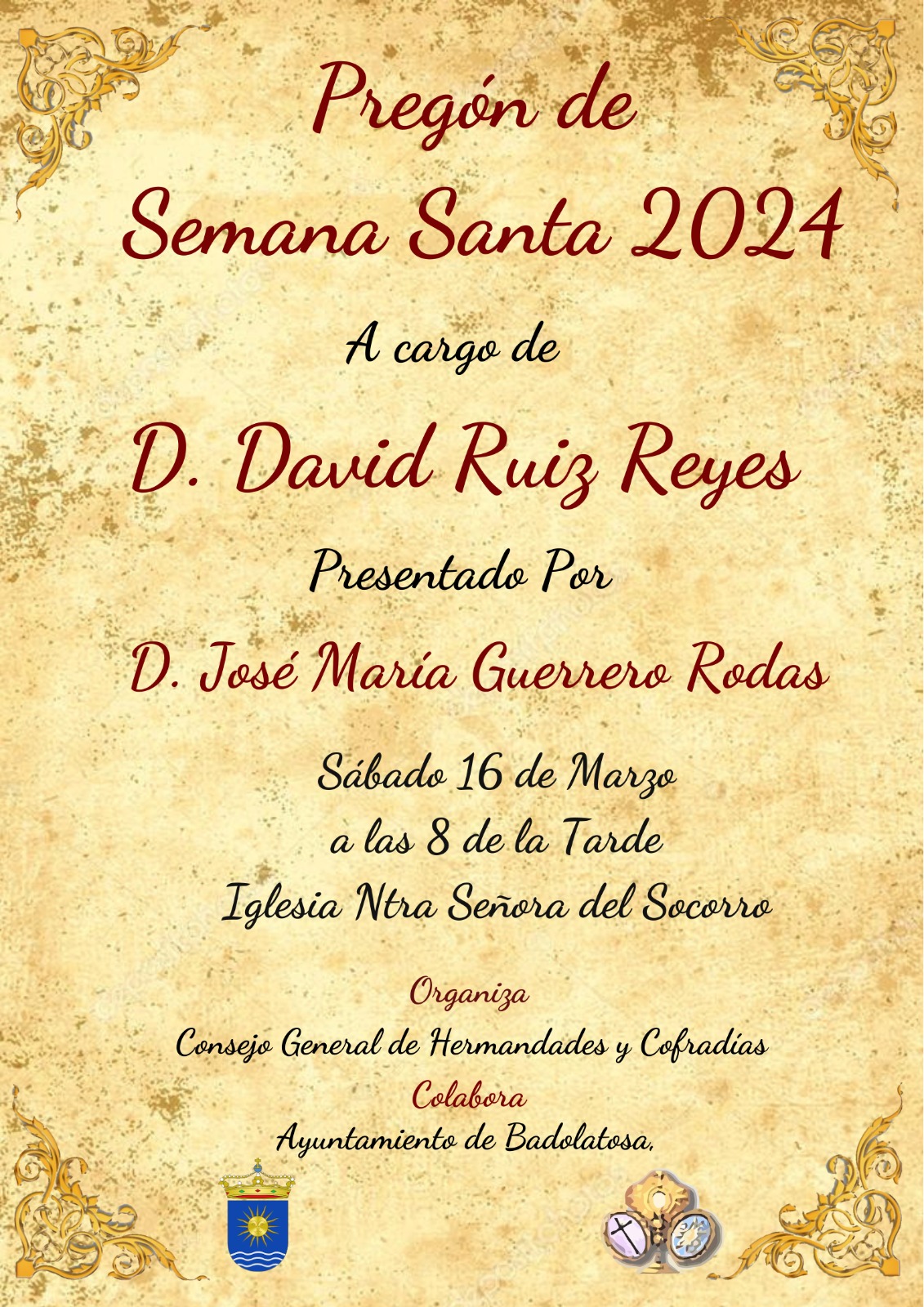 PREGON SEMANA SANTA 2024