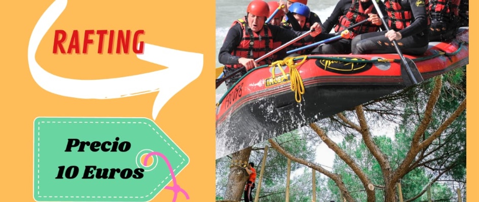 actividad rafting en benamejo 17 junio