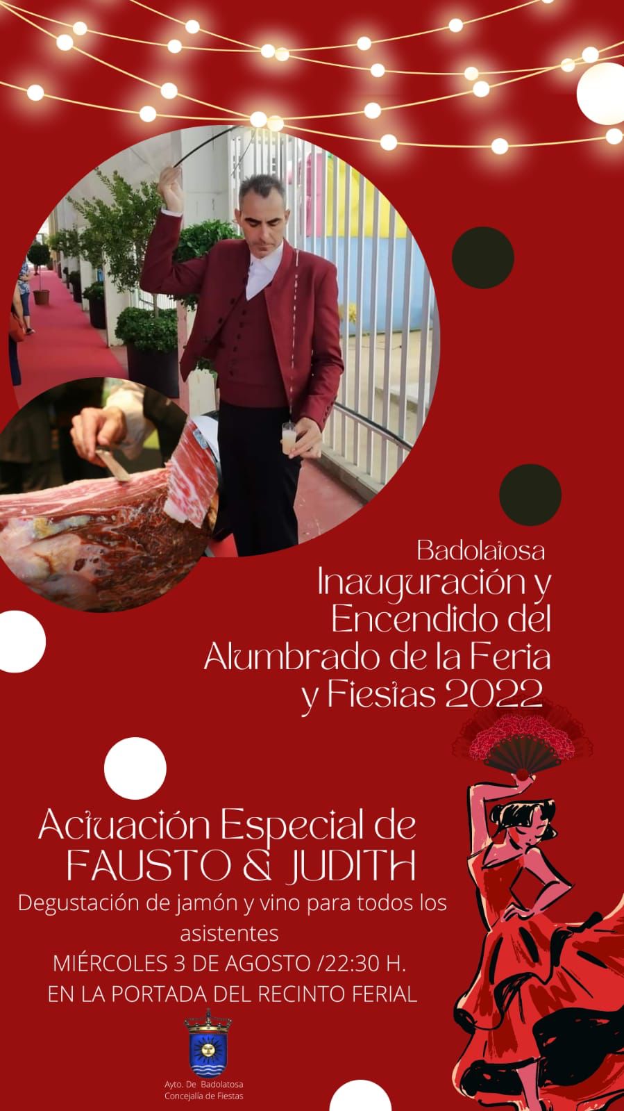 alumbrado y actuacion fausto