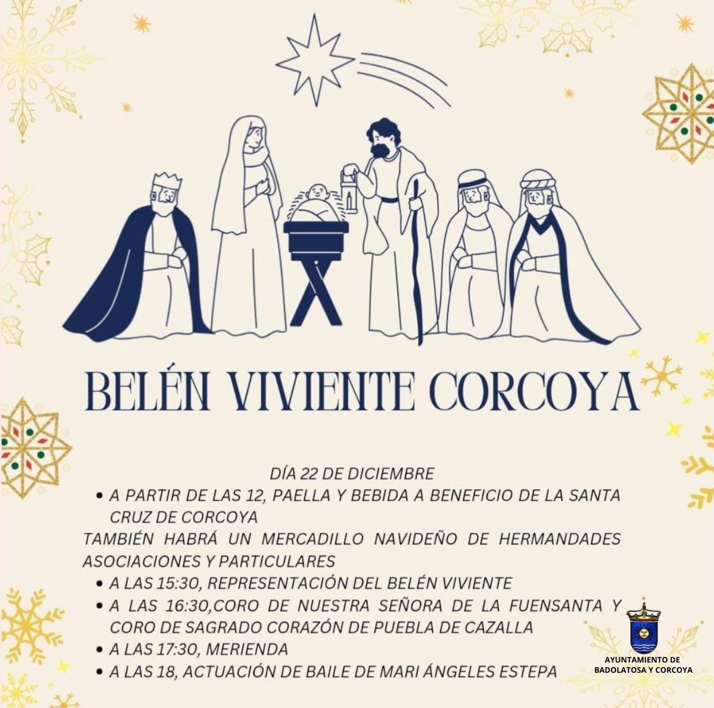 belen viviente corcoya