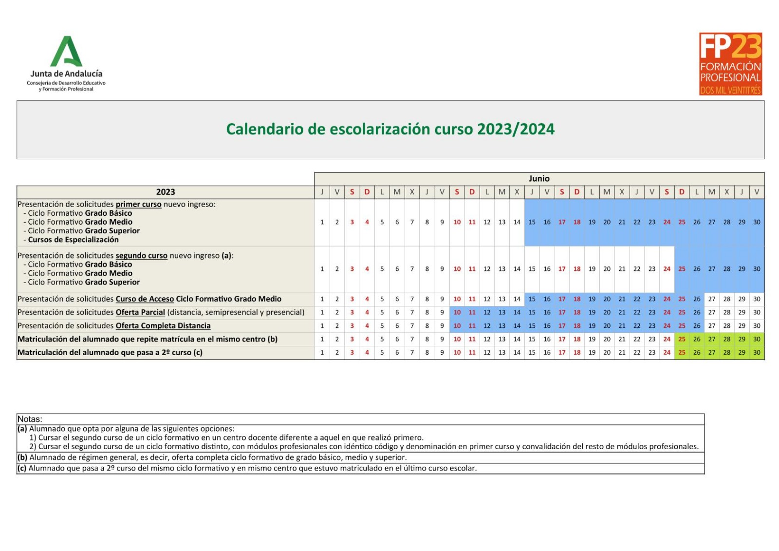 calendario