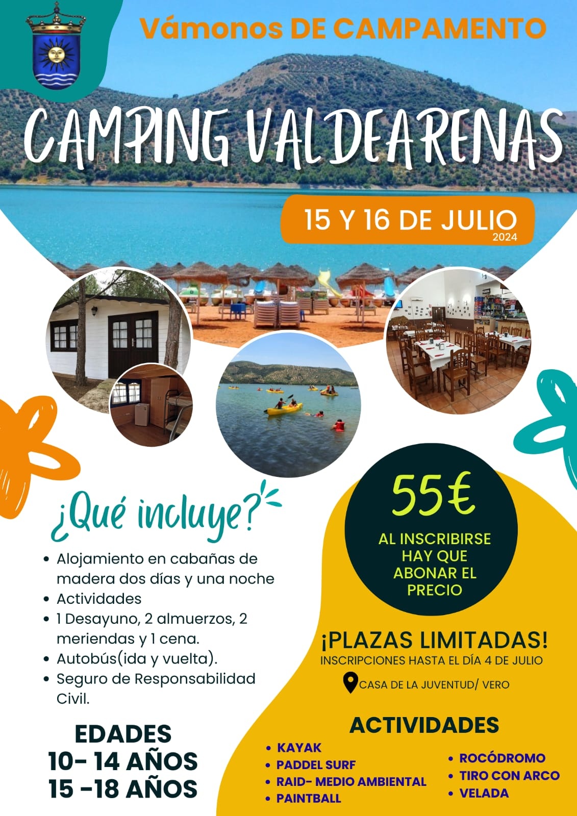 camping valdearenas 15y 15 julio