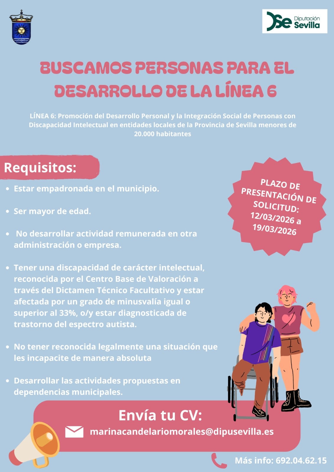 cartel empleo