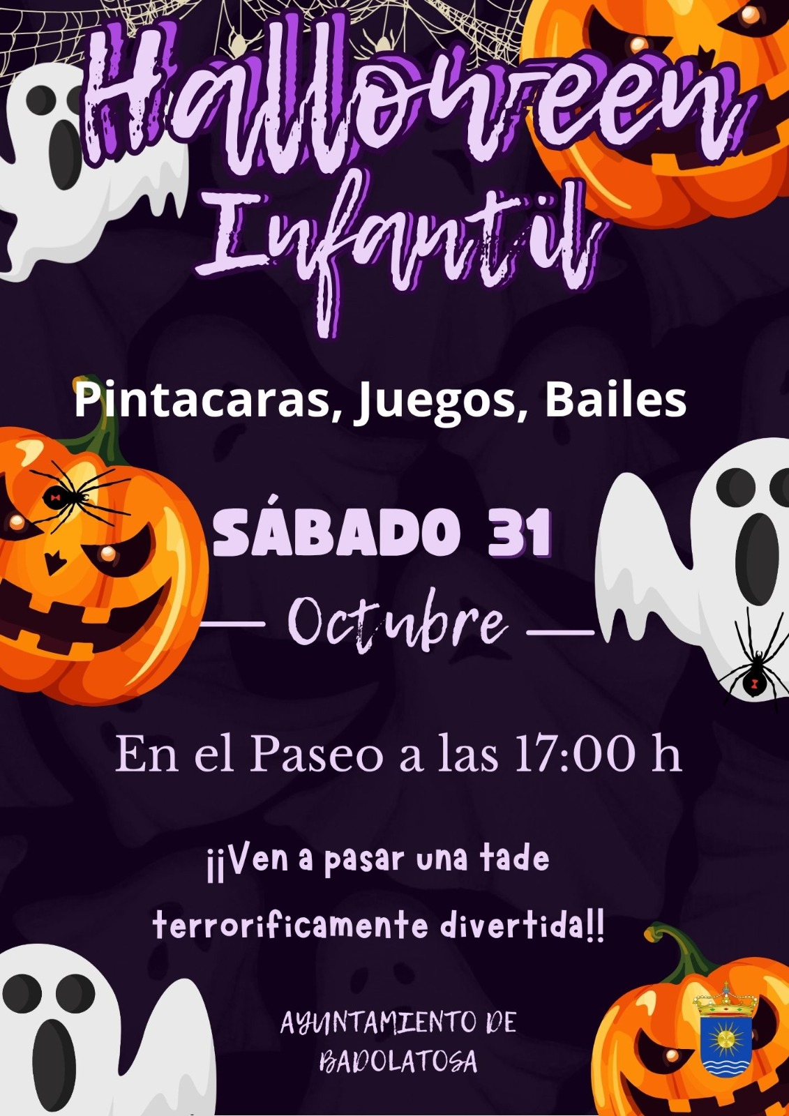 halloween infantil badolatosa 31 octubre