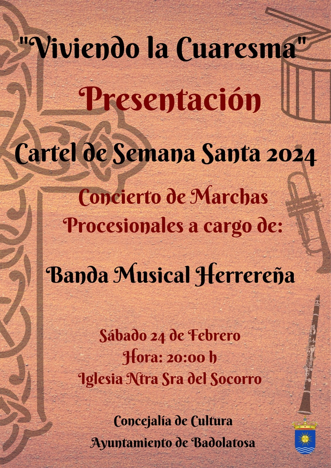 presentacion cartel semana santa badolatosa