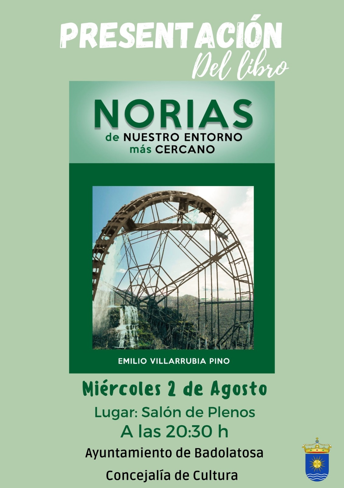 presentacion libro norias 2 agosto