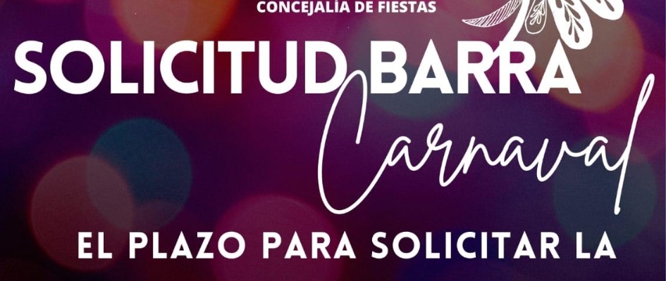 solicitud barra carnaval badolatosa y corcoya