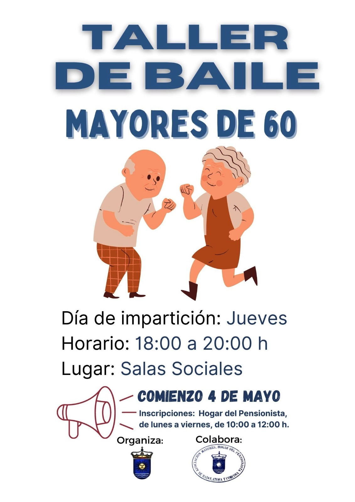 taller baile mayores 60