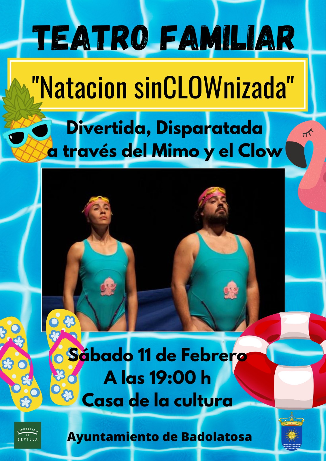 teatro familiar natacion sinclowninzada