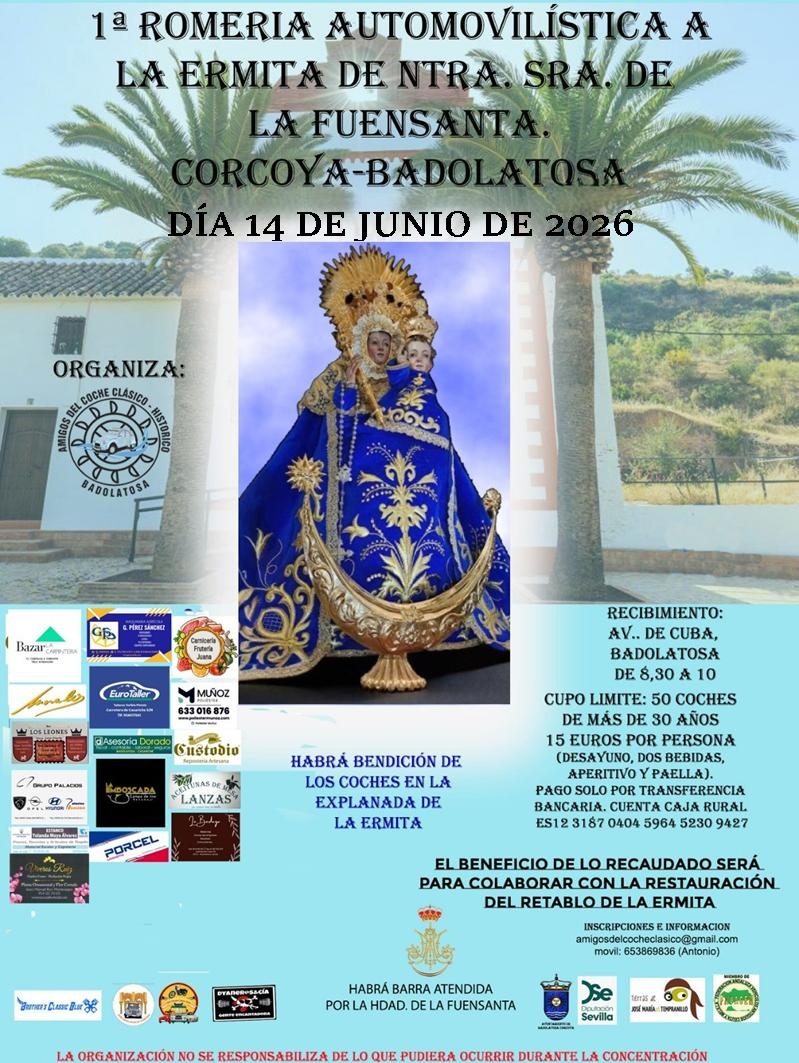 14JUNIO I ROMERIA COCHES CORCOYA