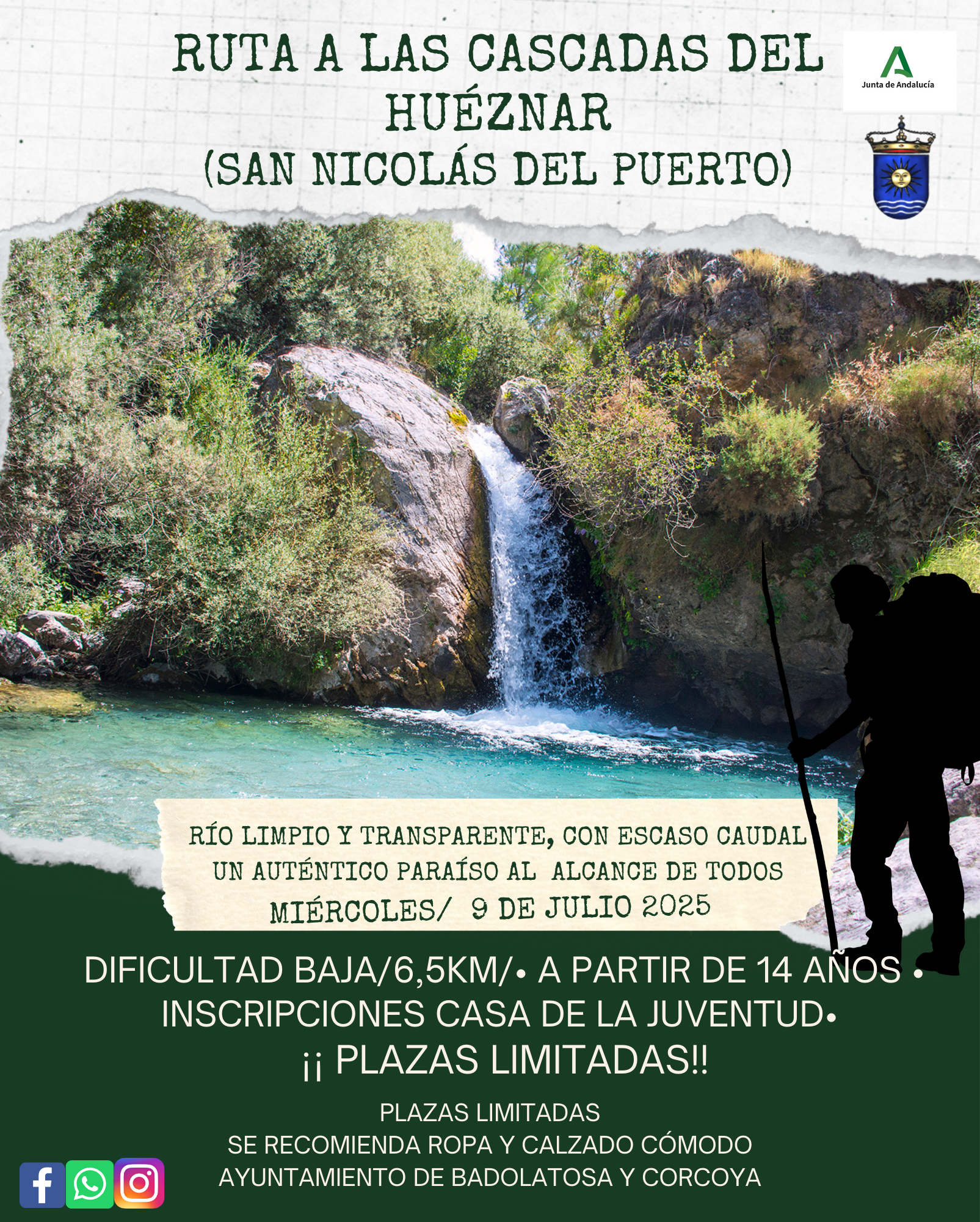 2.RUTA CASCADA DE HUÉZNAR JULIO 2025