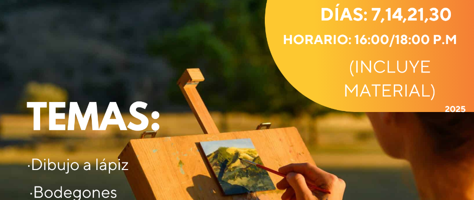 6.TALLER PINTANDO EN LA NATURALEZA OCTUBRE