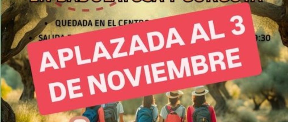 APLAZADA 3 NOVIEMBRE RUTA MALPASILLO Y AVES