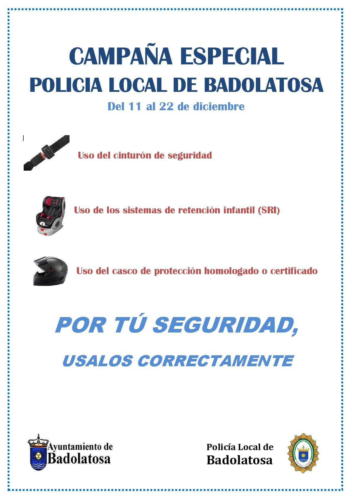 CARTEL CAMPAÑA ESPECIAL POLICIA LOCAL DE BADOLATOSA DICIEMBRE 2023 - CINTURON, SRI Y CASCO-001