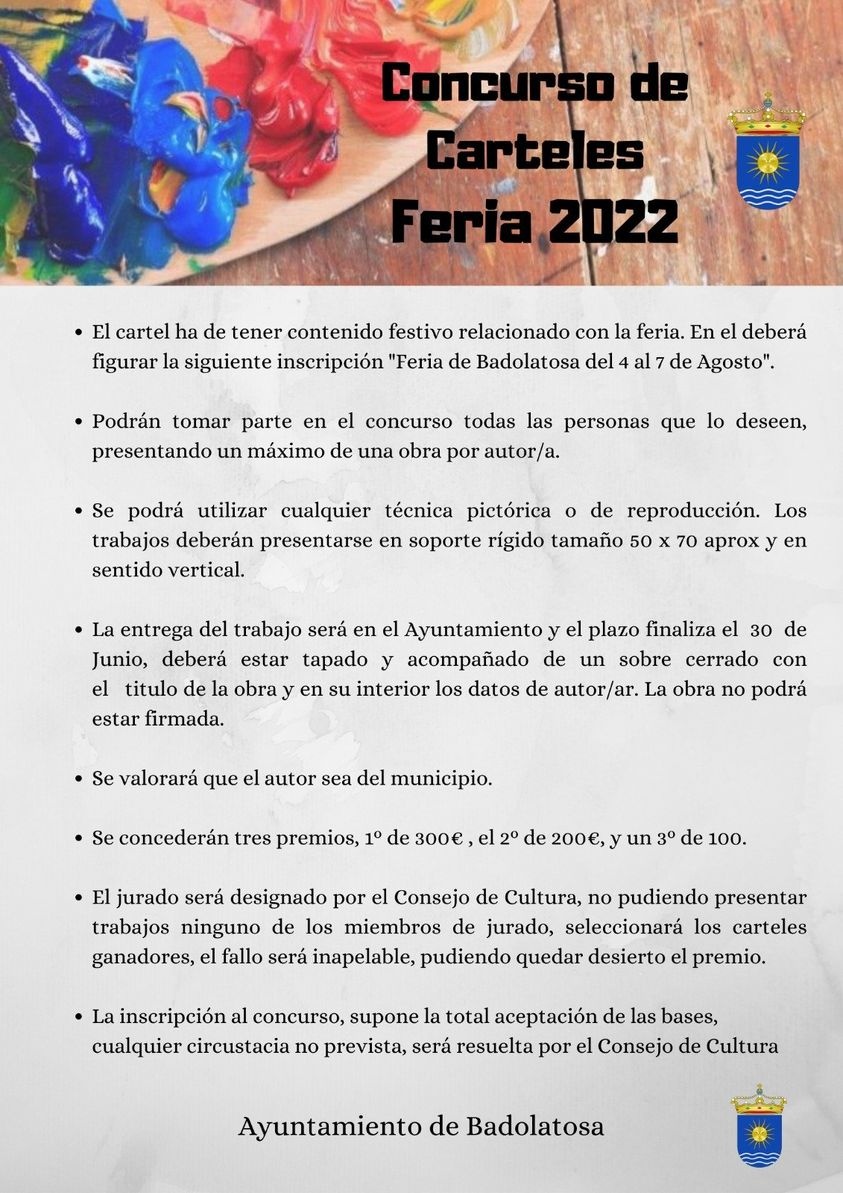 CONCURSO CARTELES FERIA 2022