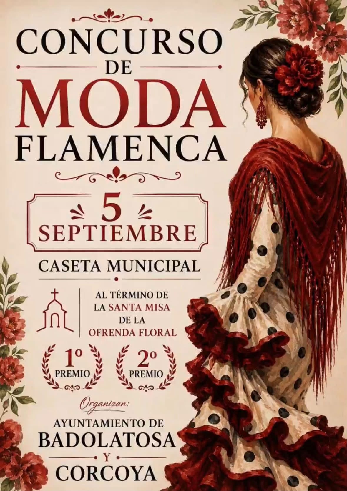 CONCURSO DE MODA FLAMENCA CORCOYA 2 SEP