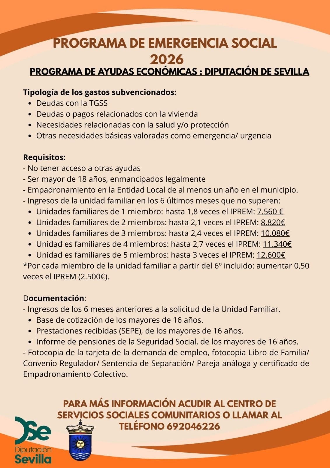 ayudas emergencia badolatosa