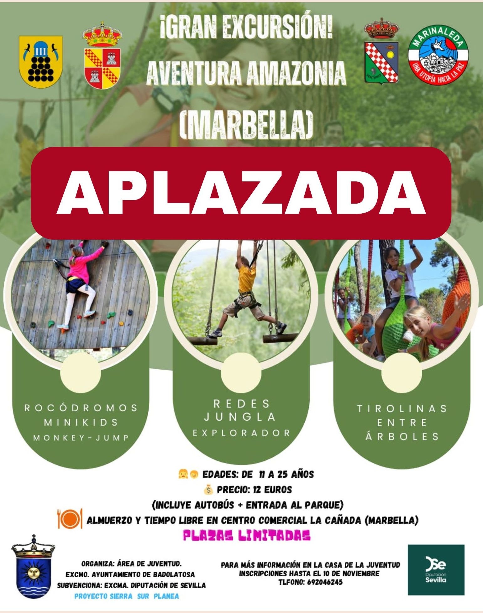 bado aplazada excursion15n