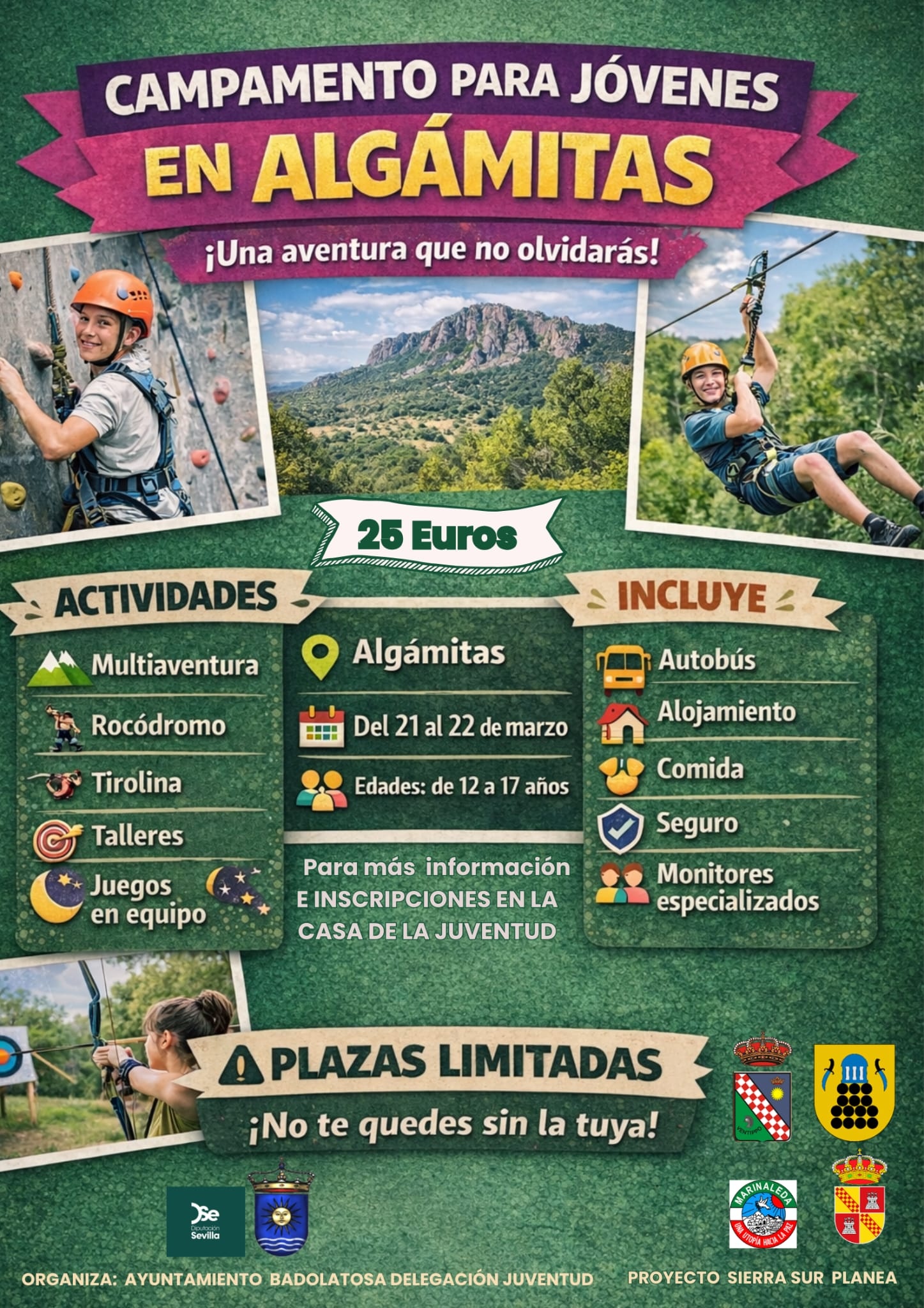 bado campamento algamitas