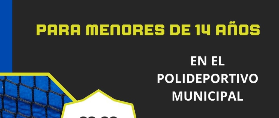 campeonato padel infantil 18 julio