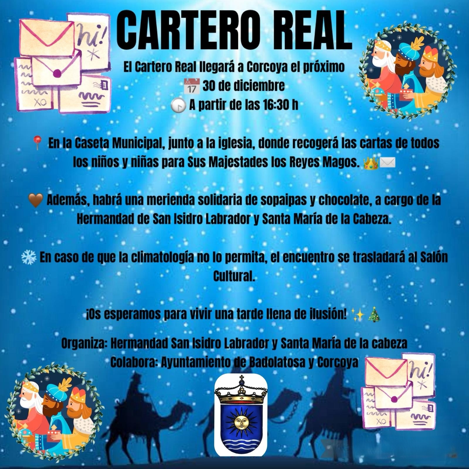 cartero real corcoya