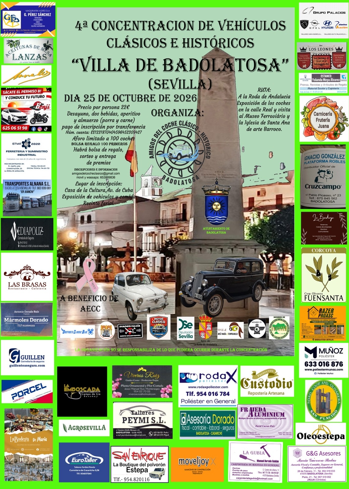 concentracion coches clasicos badolatosa 25 octubre