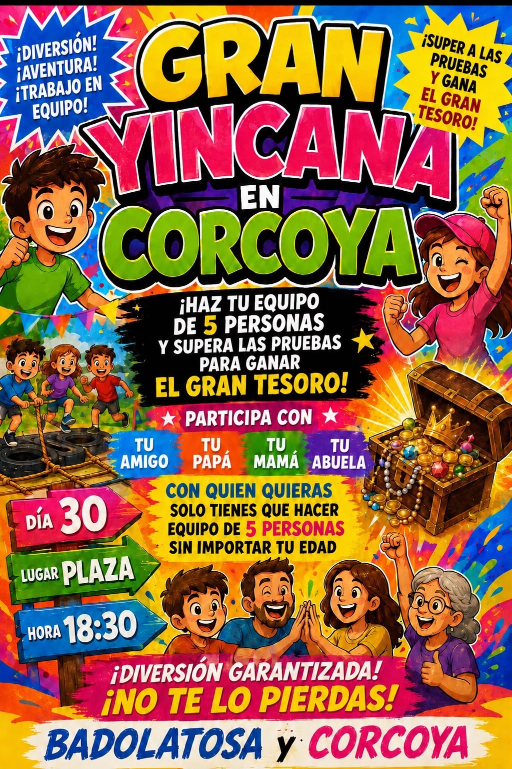 ok cartel yimcana 30 agosto corcoya