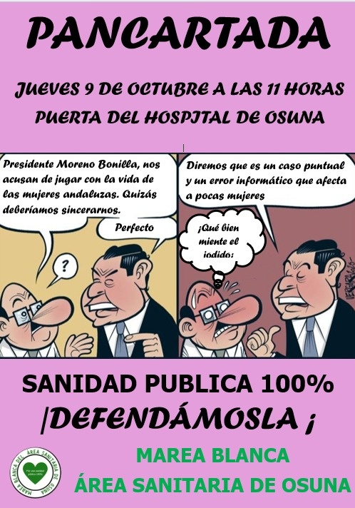 pancartada 9 octubre