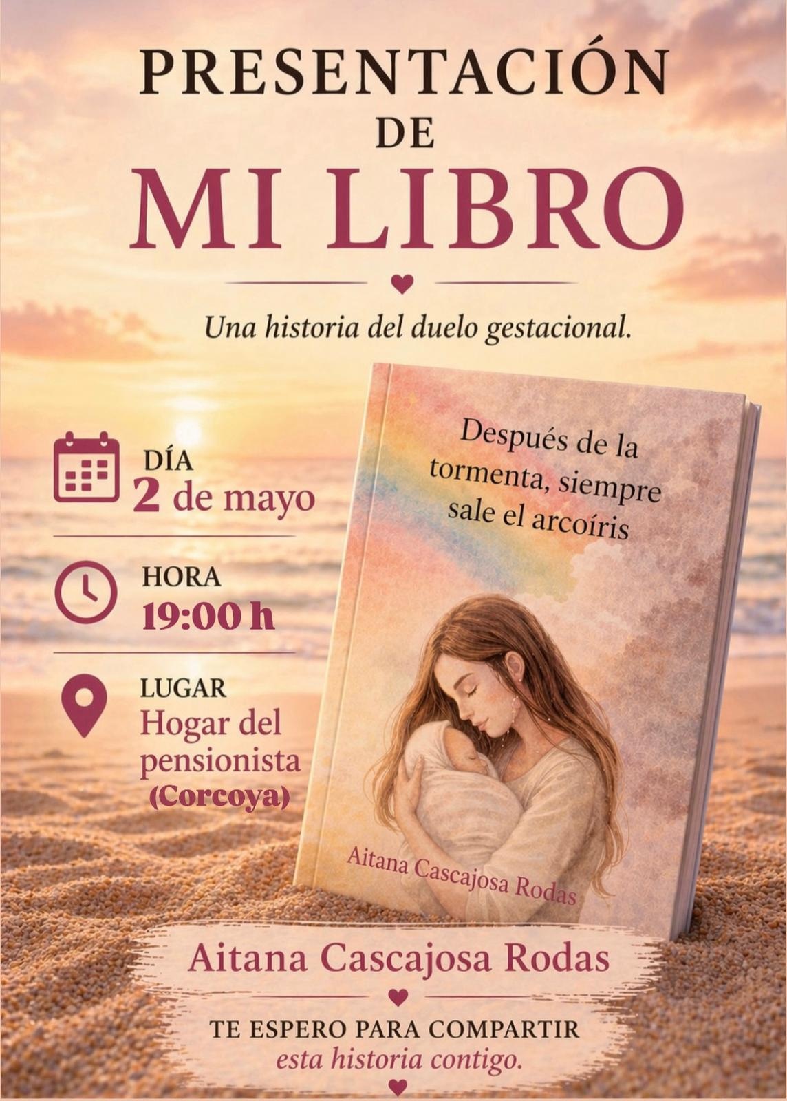 presentacion libro aitana cascajosa 2 mayo