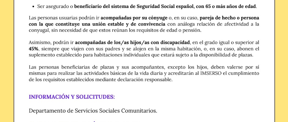 programa imserso 25-26