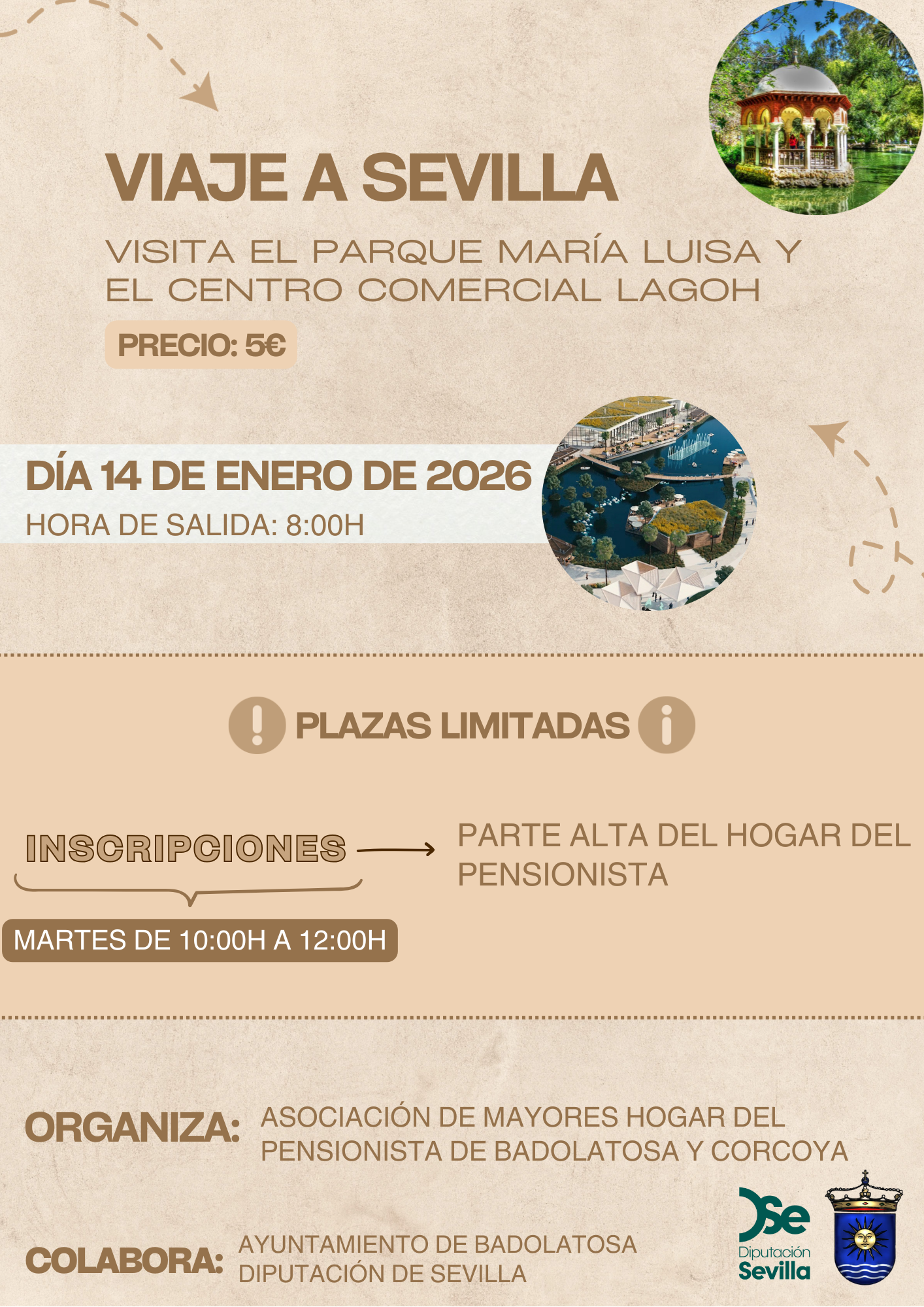 viaje a sevilla asociacion mayores 14 enero